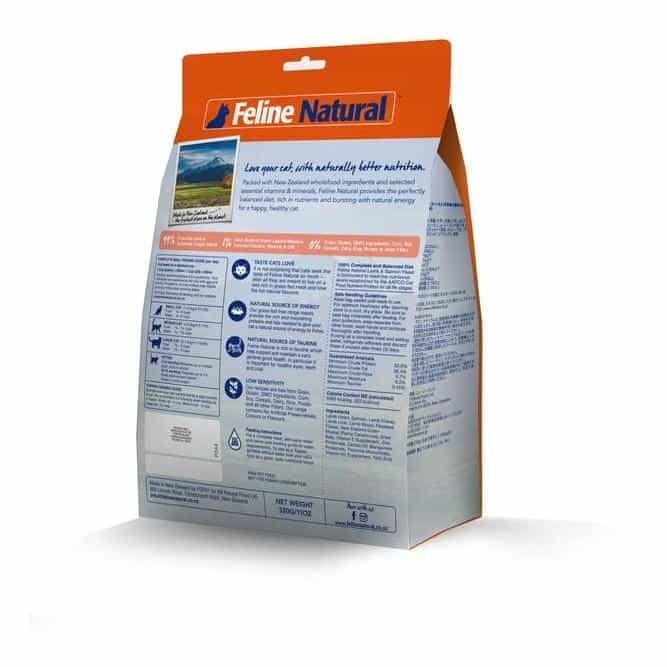 Feline Natural Lamb & Salmon Freeze Dried Cat Food