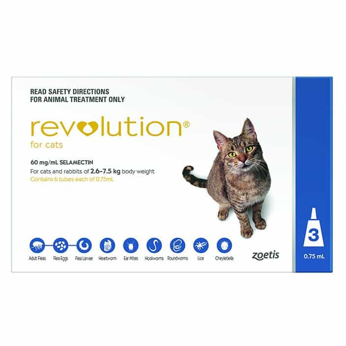 Revolution Flea & Worm Treatment For Cats (132512000003) [default_color]