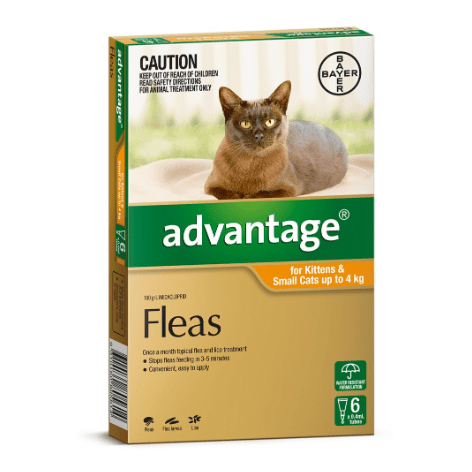 Advantage Flea Treatment <4kg Cat (132512000011) [default_color]