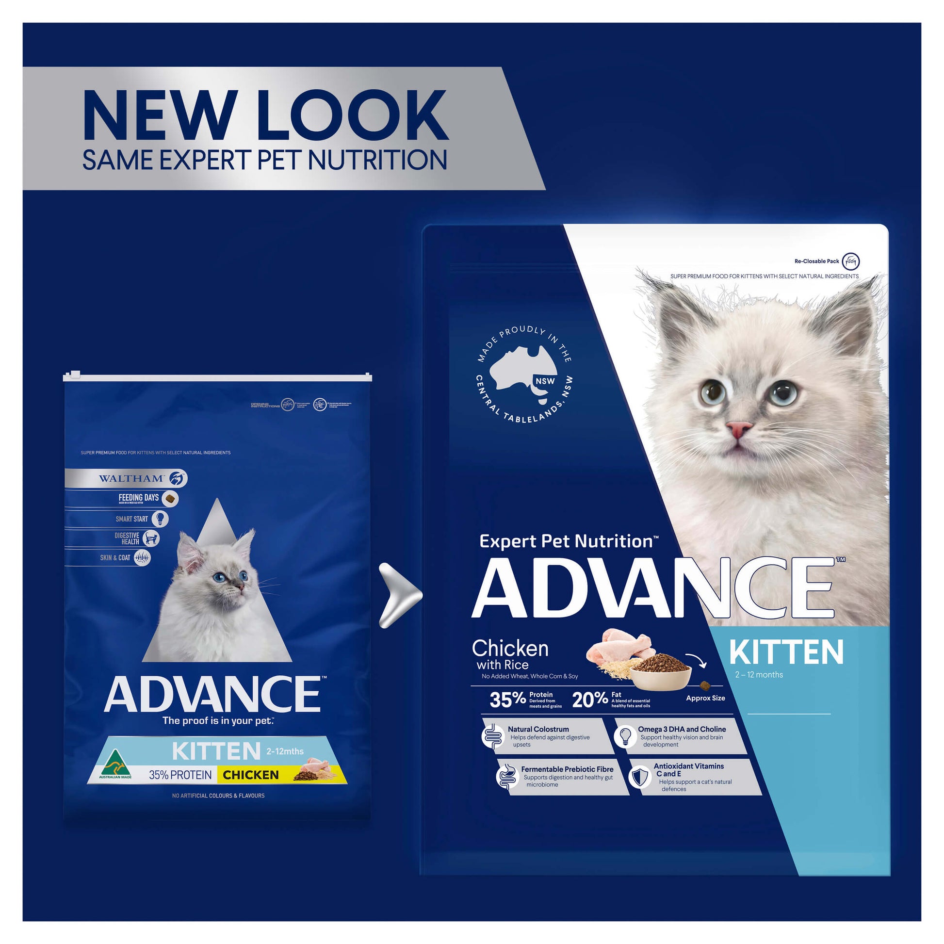 Advance Kitten Plus Chicken Dry Cat Food (132611000016) [default_color]