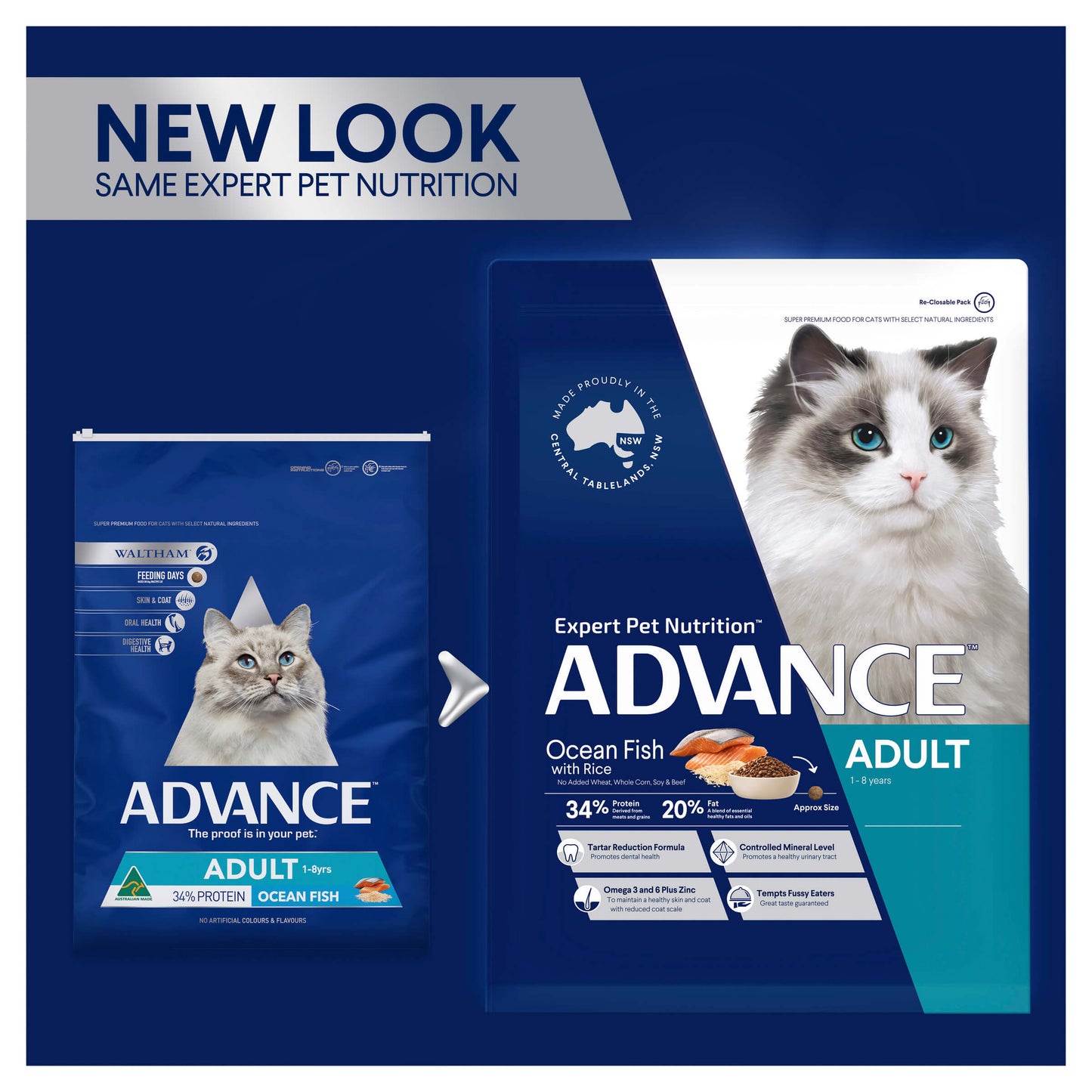 Advance Total Wellbeing Adult Fish Dry Cat Food (132611000030) [default_color]