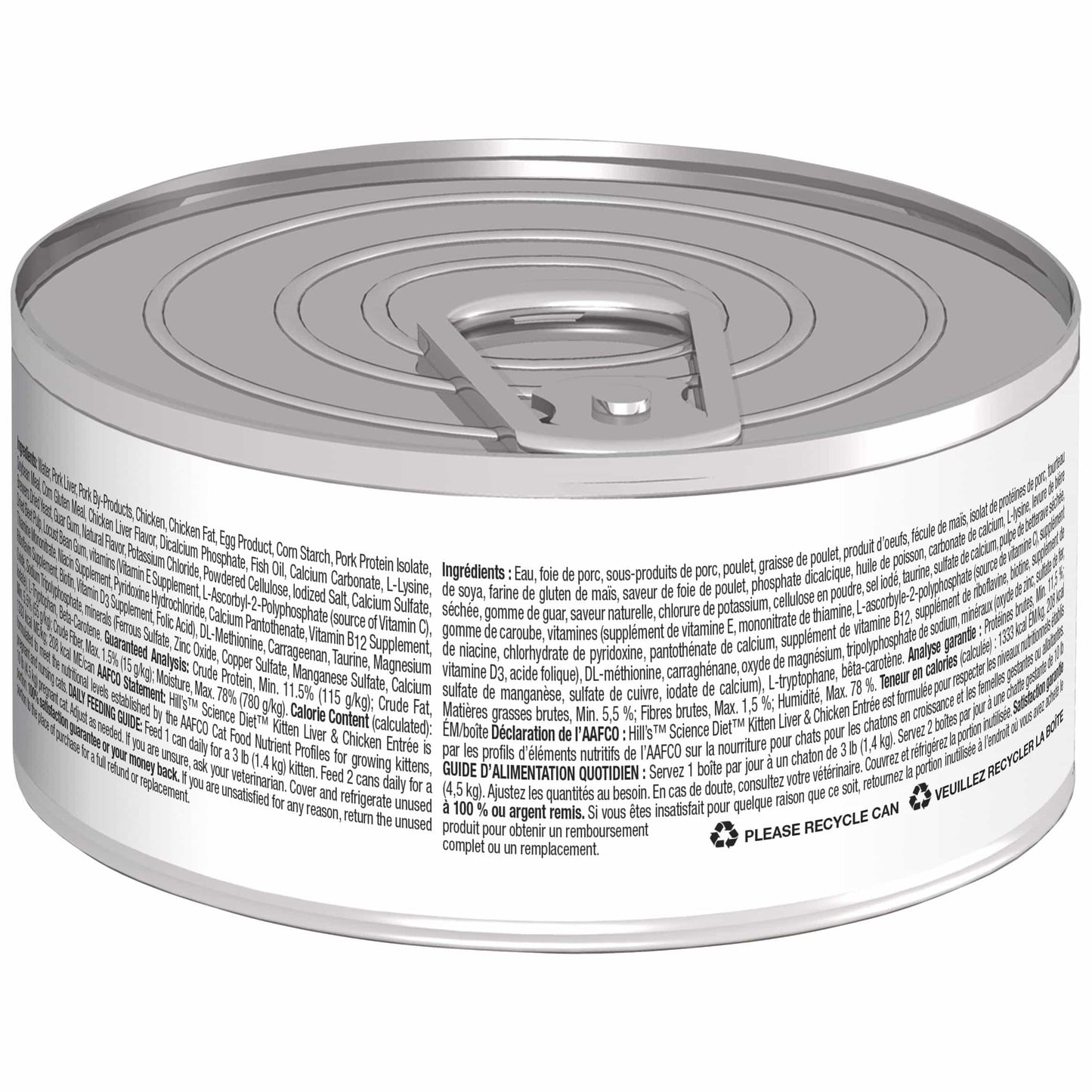 Hill's Science Diet Kitten Liver & Chicken Entree Wet Cat Food- 156g (132617000008) [default_color]