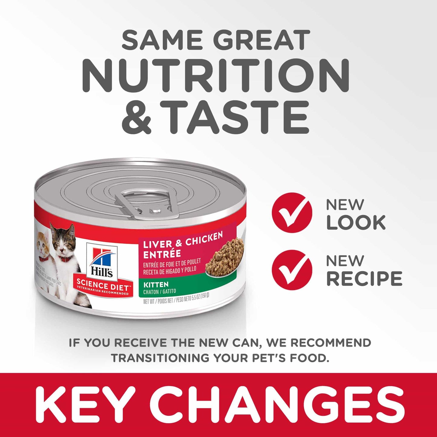 Hill's Science Diet Kitten Liver & Chicken Entree Wet Cat Food- 156g (132617000008) [default_color]