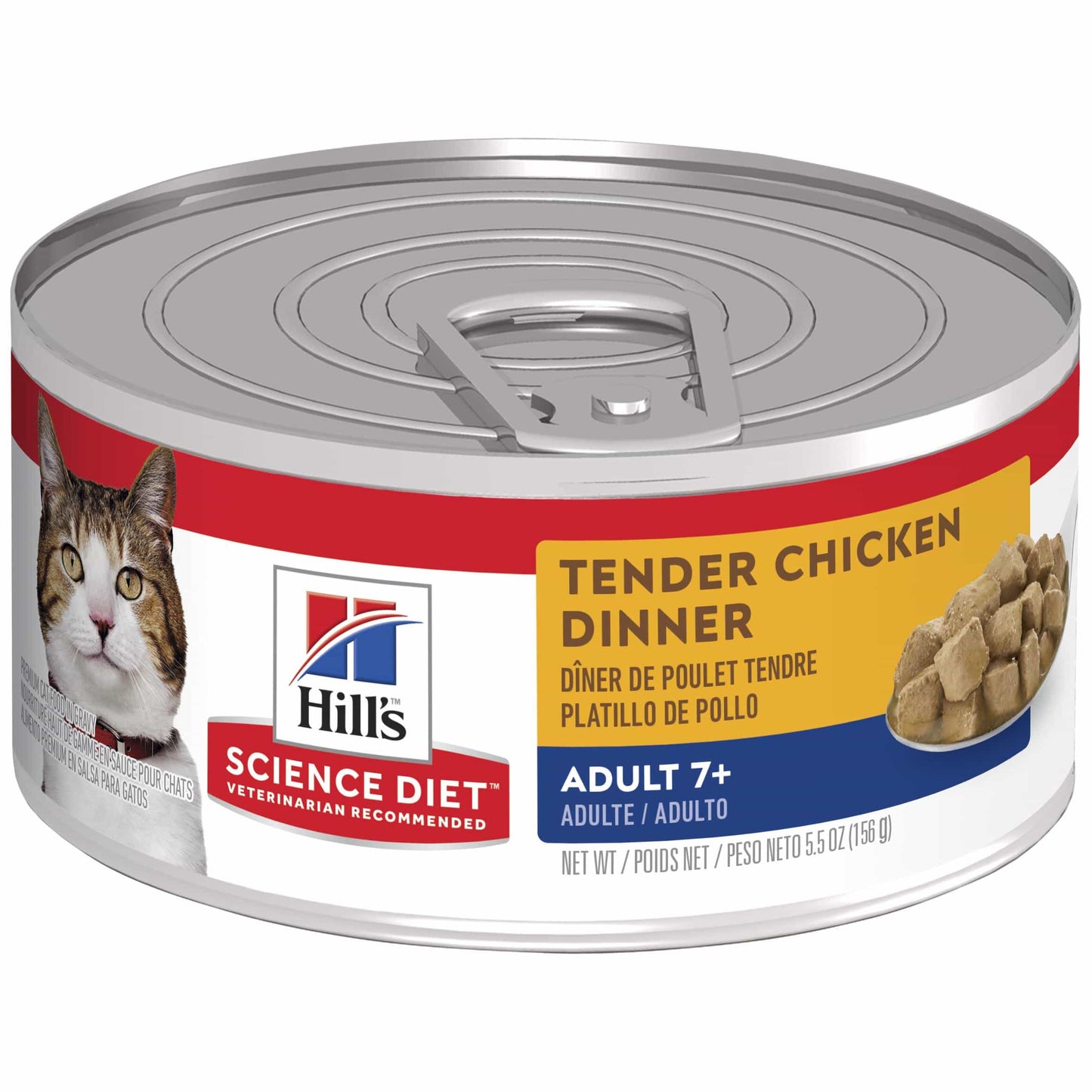 Hill's Science Diet Tender Dinner Mature Chicken in Gravy Wet Cat Food (132617000050) [default_color]