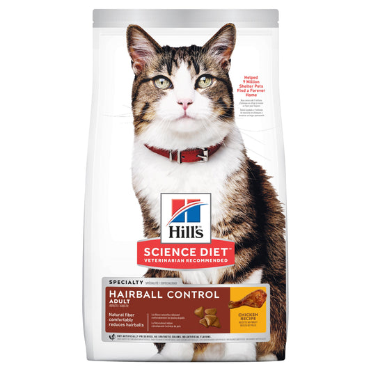 Hill's Science Diet Hairball Control Adult Dry Cat Food (132617000056) [default_color]