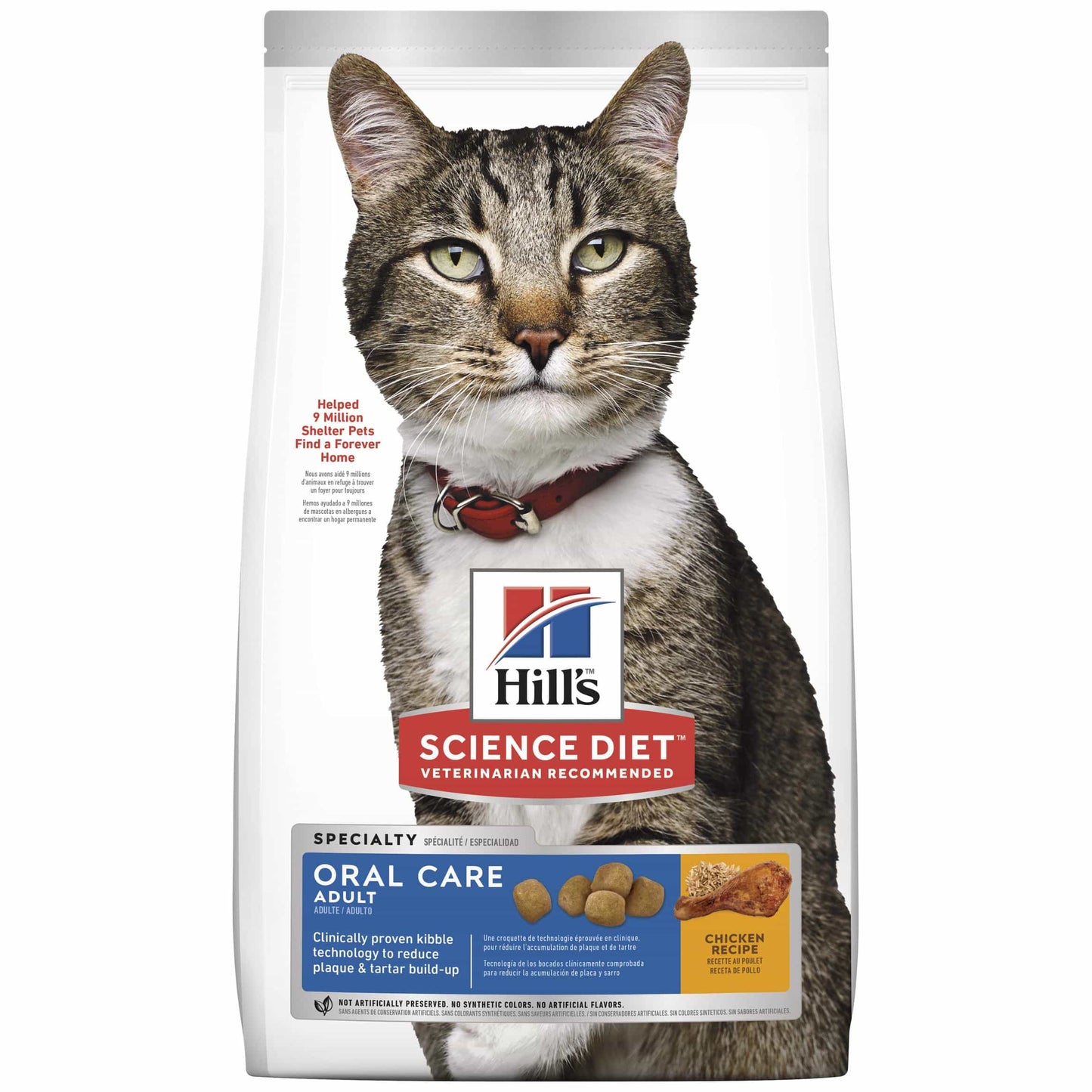 Hill's Science Diet Oral Care Adult Dry Cat Food (132617000067) [default_color]