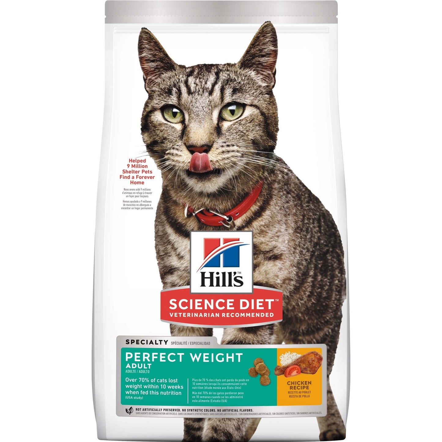 Hill's Science Diet Perfect Weight Dry Cat Food (132617000099) [default_color]