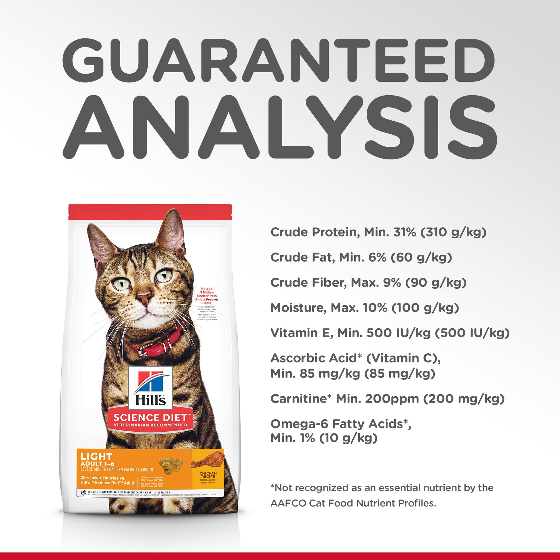 Hill's Science Diet Light Adult Dry Cat Food (132617000125) [default_color]