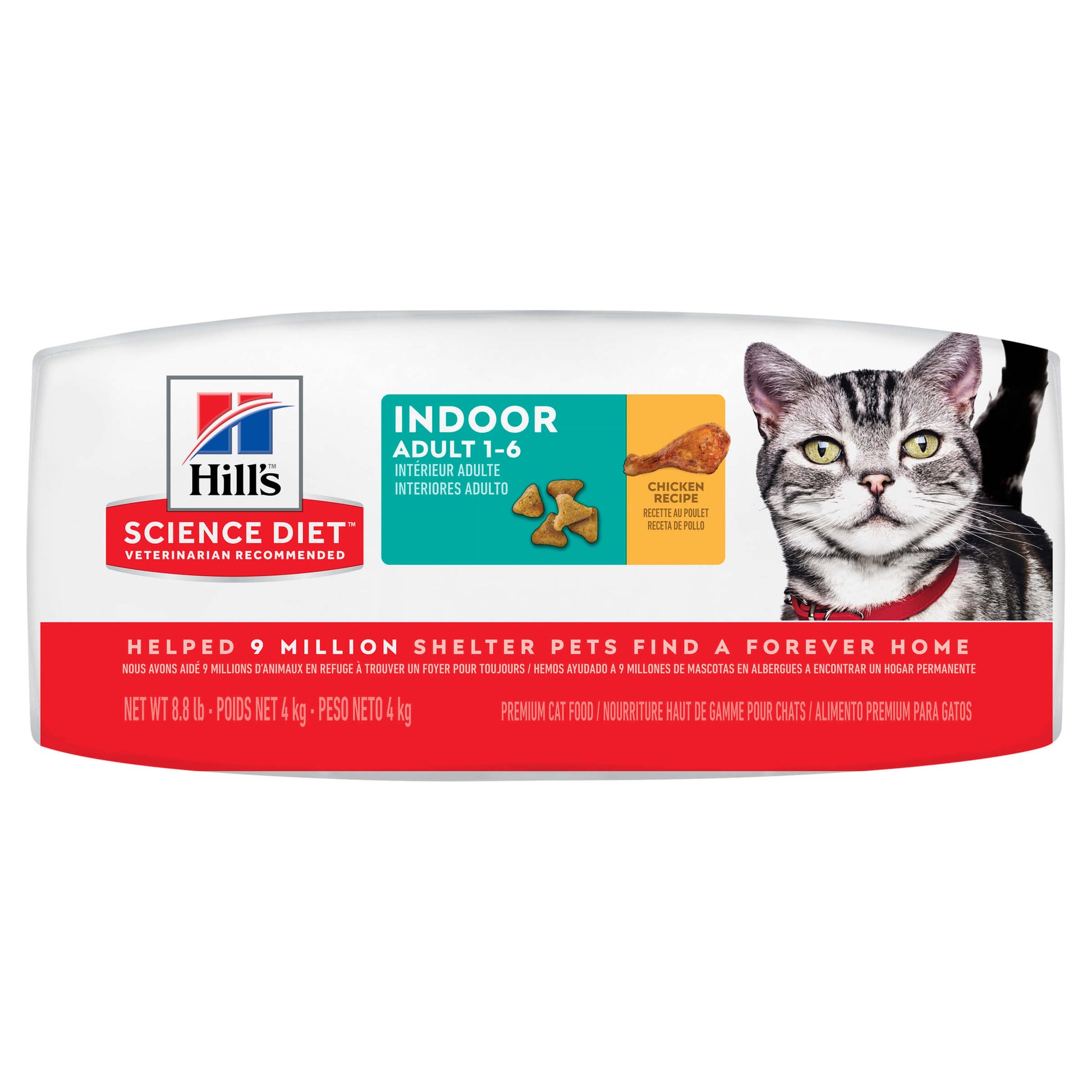 Hill's Science Diet Indoor Adult Dry Cat Food (132617000126) [default_color]