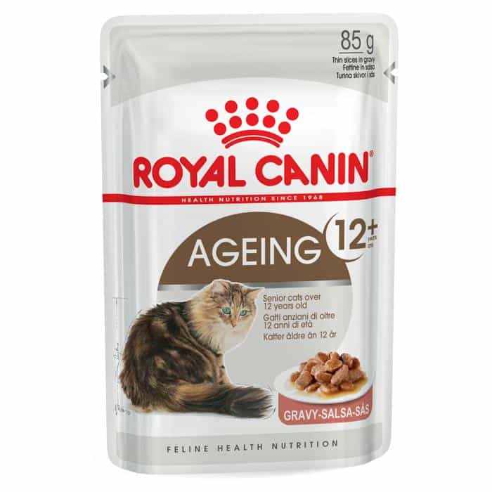 Royal Canin Ageing 12+ Senior In Gravy Wet Cat Food