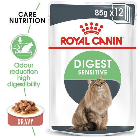 Royal Canin Digestive Care Gravy Adult Wet Cat Food 85g