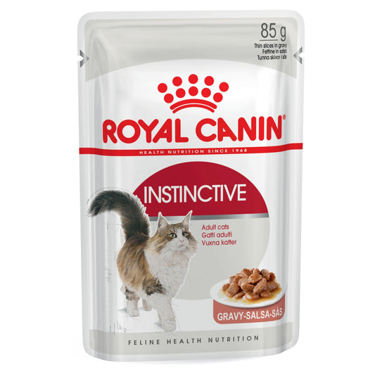 Royal Canin Instinctive Adult In Gravy Wet Cat Food