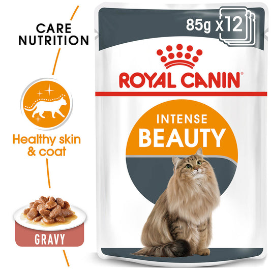 Royal Canin Hair & Skin Gravy Adult Wet Cat Food 85g