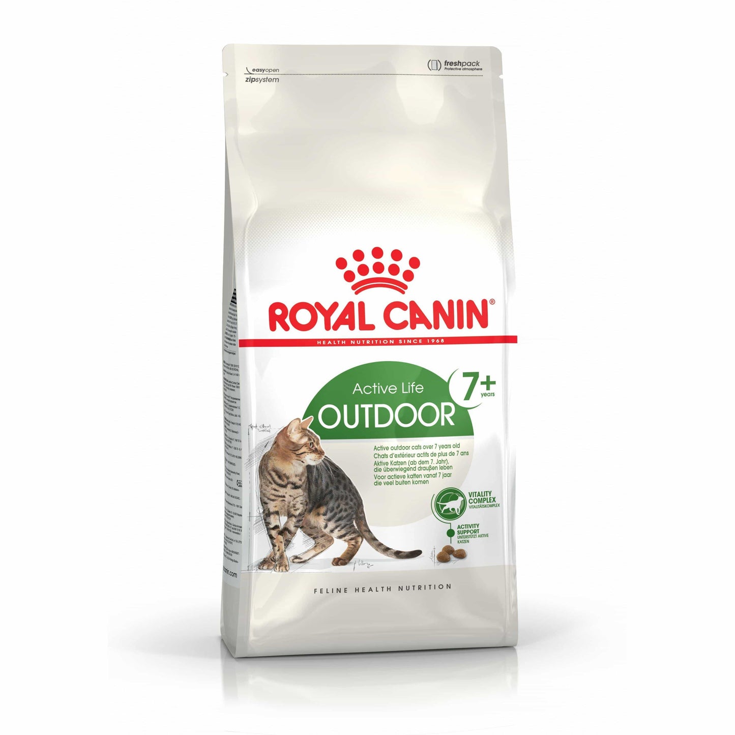 Royal Canin Outdoor 7+ Senior Dry Cat Food 2kg (132622000078) [default_color]