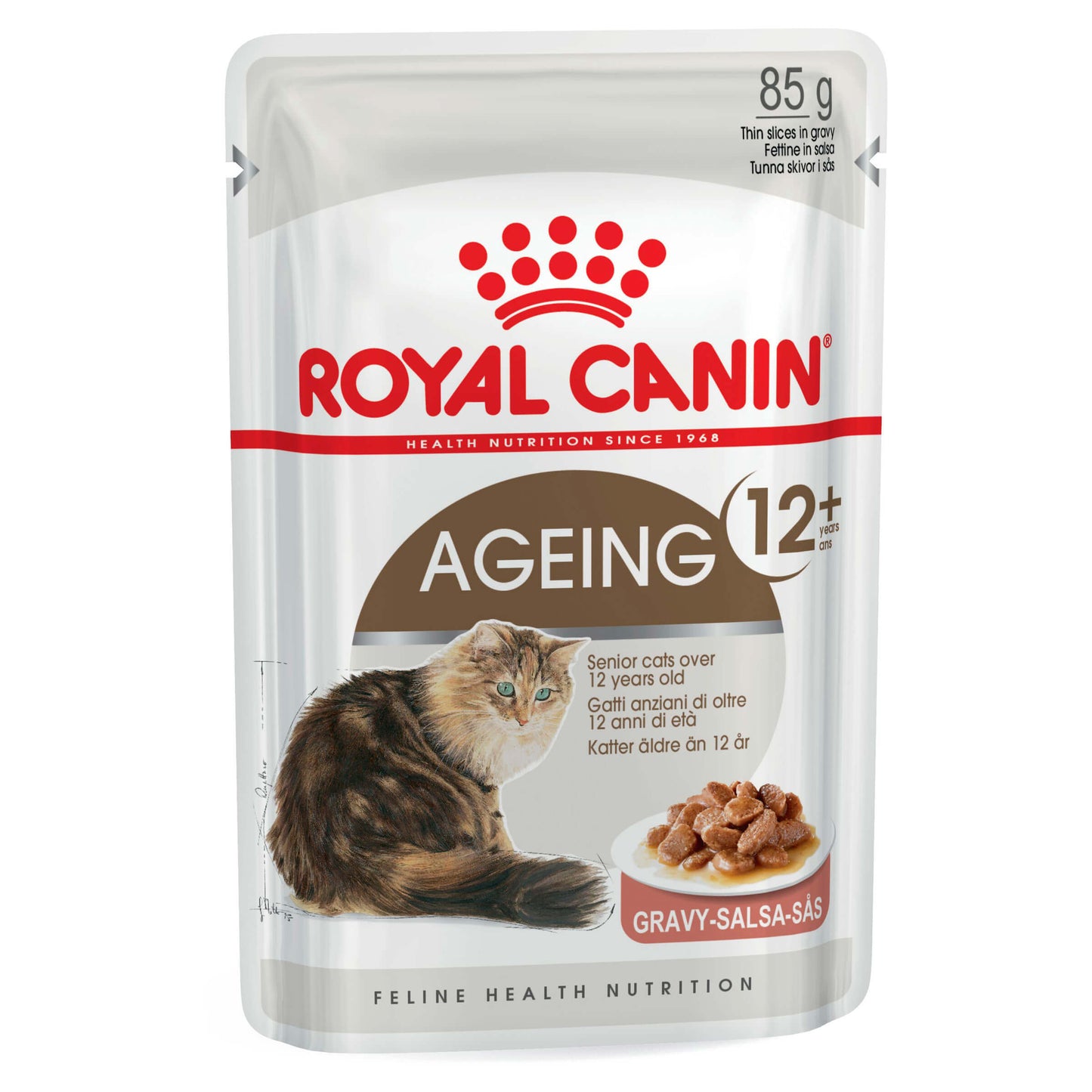 Royal Canin Ageing 12+ Senior In Jelly Wet Cat Food
