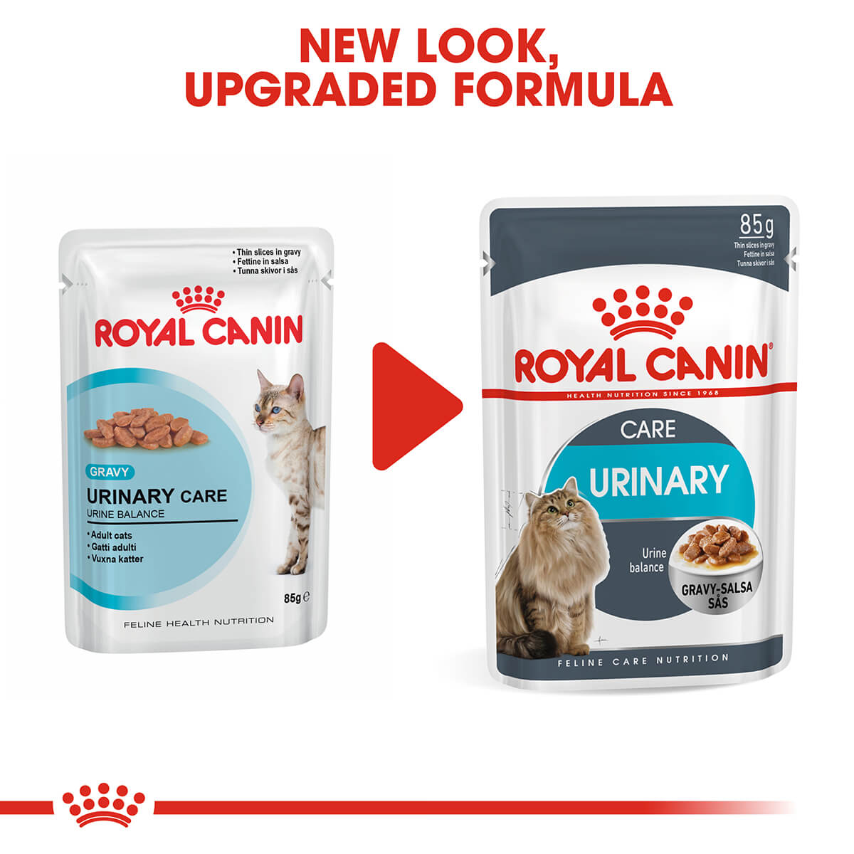 Royal Canin Urinary Care Gravy Adult Wet Cat Food 85g