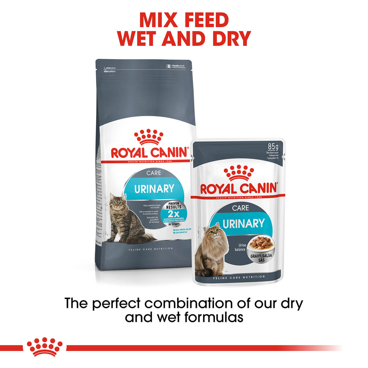 Royal Canin Urinary Care Gravy Adult Wet Cat Food 85g