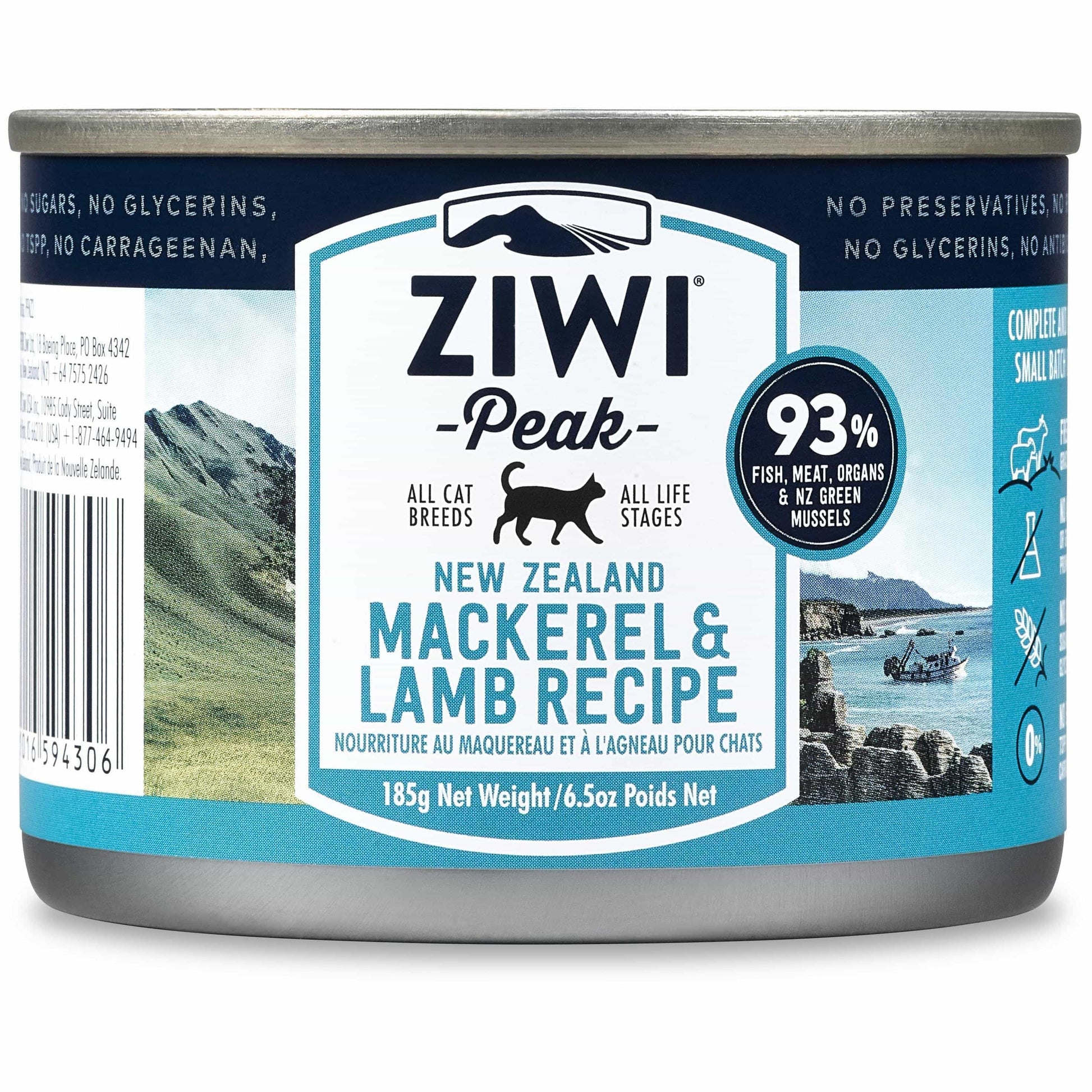 ZiwiPeak Mackerel & Lamb Wet Cat Food (132624000027) [default_color]
