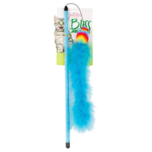 T&T Bliss Mouse Wand Cat Toy