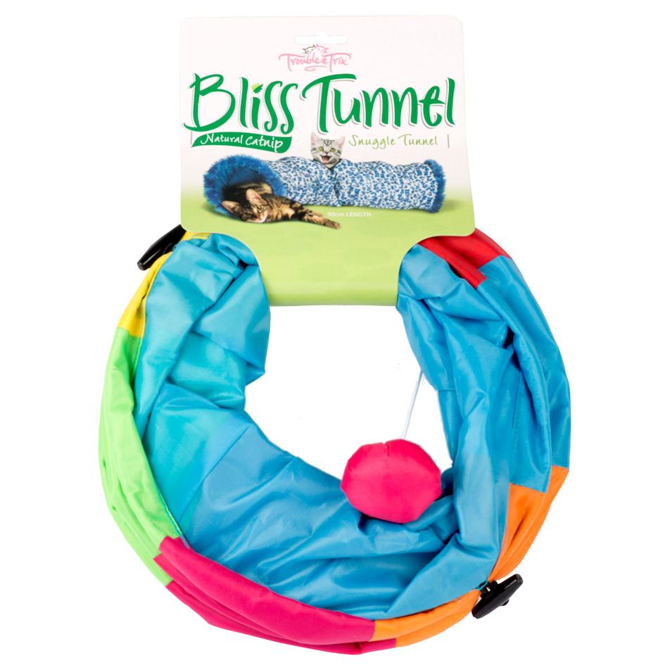 Trouble and Trix Bliss Cat Tunnel Multi