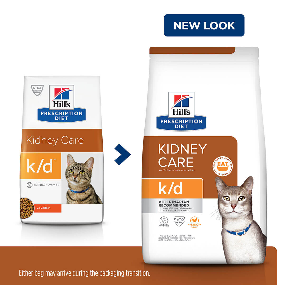 Hill's Prescription Diet K/D Kidney Care Dry Cat Food