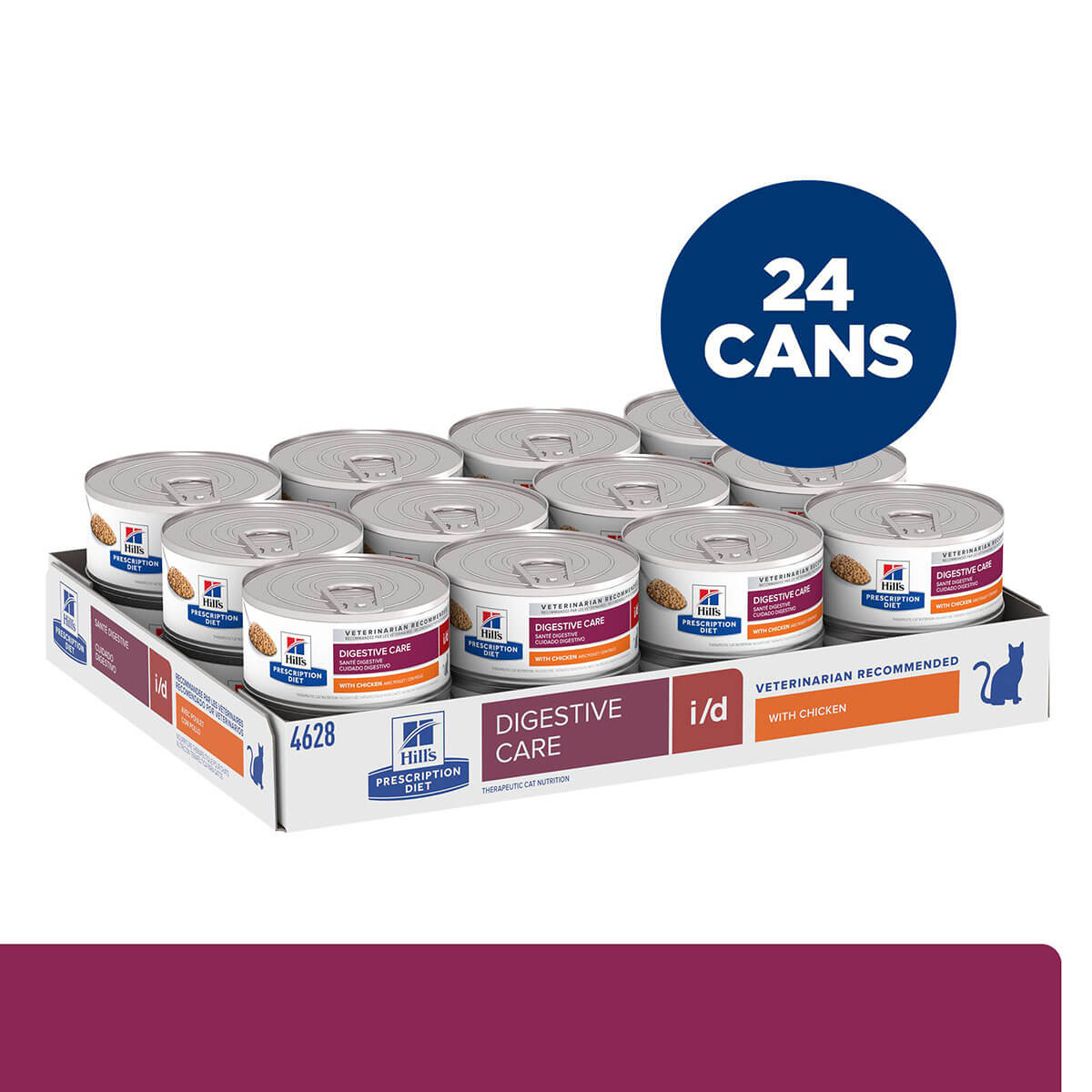 Hill's Prescription Diet I/D Digestive Care Chicken Wet Cat Food