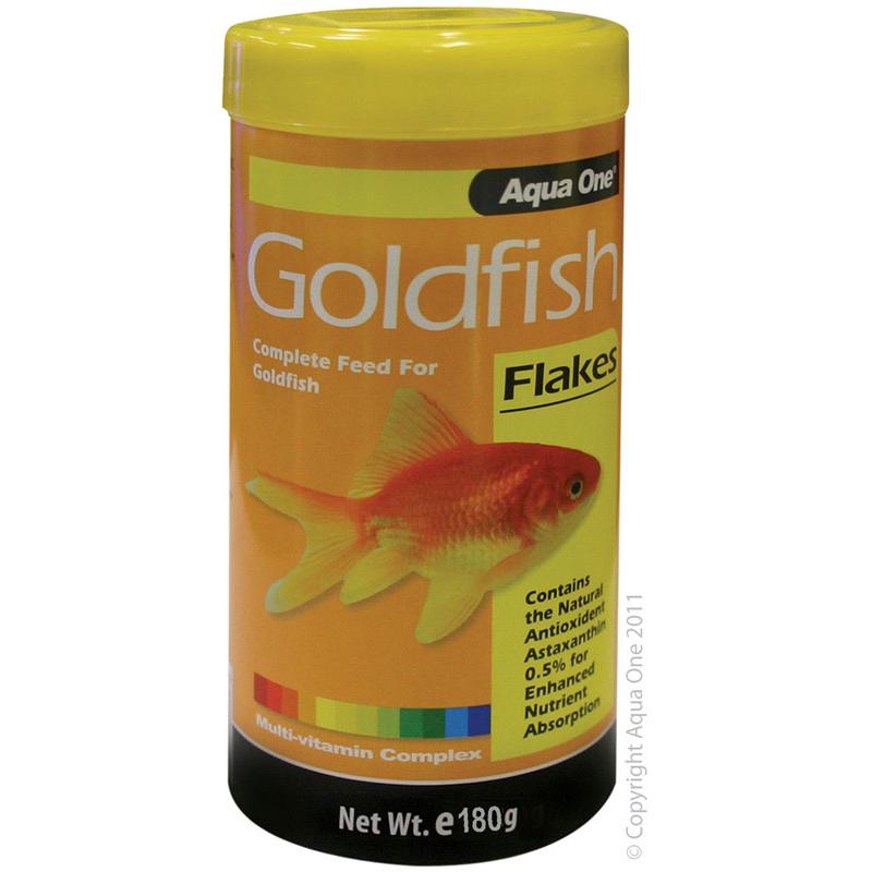 Aqua One Goldfish Flakes Fish Food