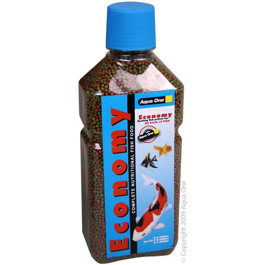Aqua One Economy 2mm Pellets Goldfish Food