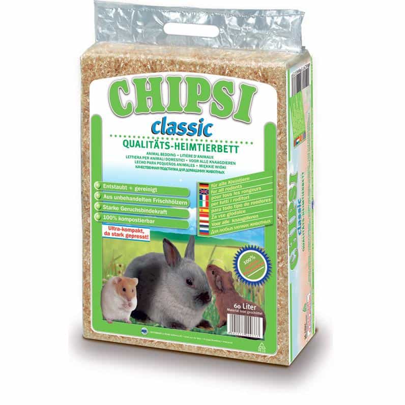 Chipsi Litter  Classic Wood Shavings  Small Animal Bedding (181211000039) [default_color]