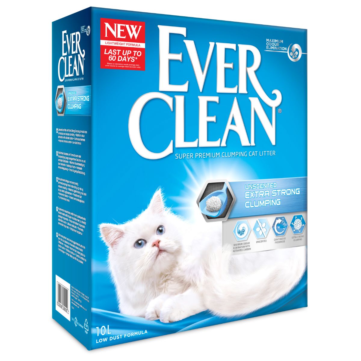 Ever Clean Unscented Extra Strong Clumping Cat Litter