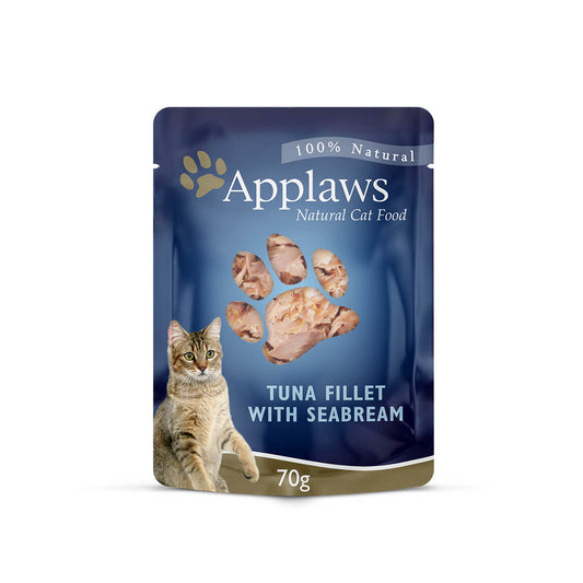 Applaws Tuna & Sea Bream Pouch Wet Cat Food