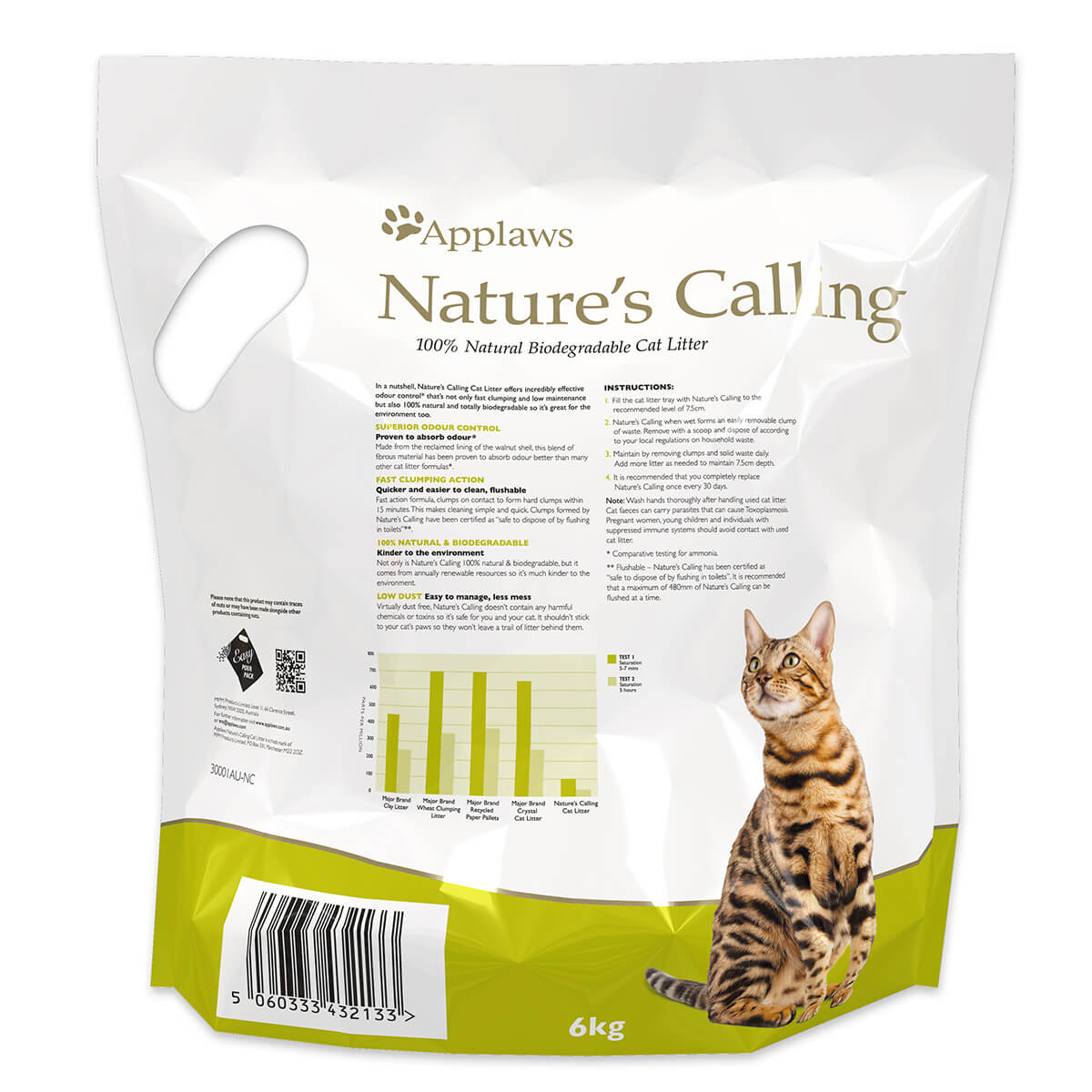 Applaws Natures Calling Clumping Cat Litter