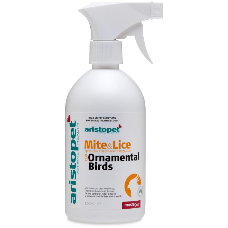 Aristopet Mite and Lice Spray for Ornamental Birds