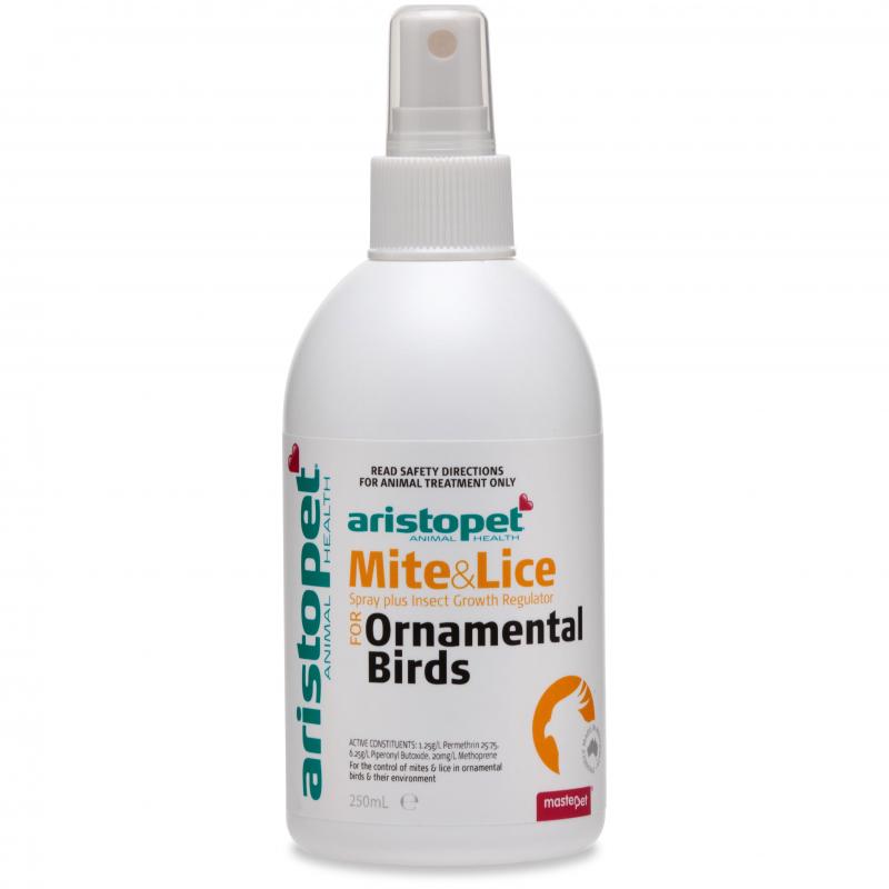 Aristopet Mite and Lice Spray for Ornamental Birds