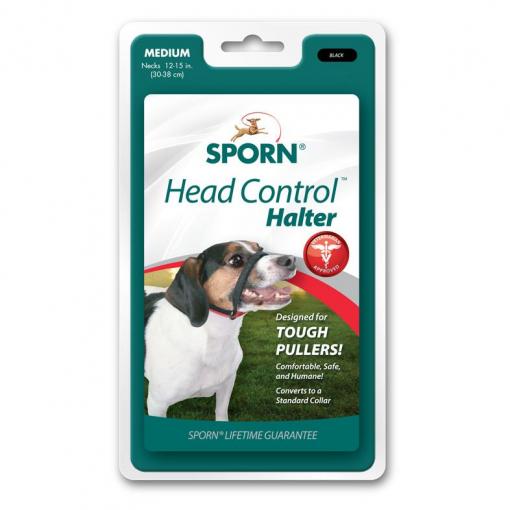 Sporn Head Halter Black