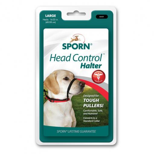 Sporn Head Halter Black