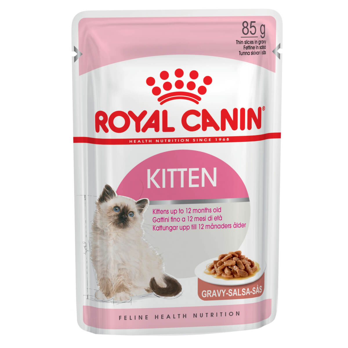 Royal Canin Instinctive Kitten In Gravy Wet Cat Food