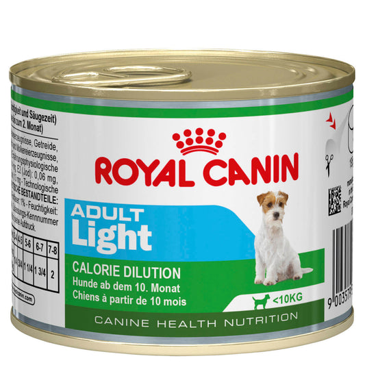 Royal Canin Mini Light Adult Wet Dog Food 195G