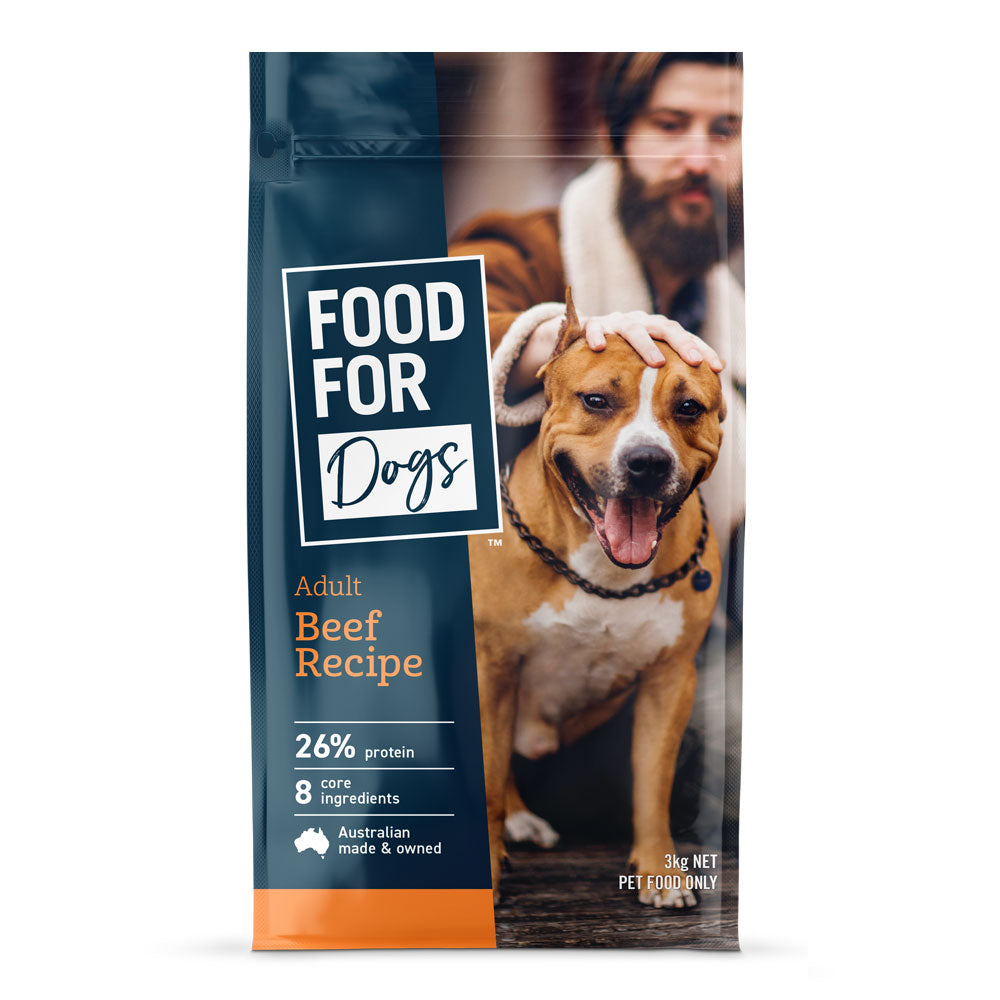 Food For Dogs Adult Beef Recipe Dry Dog Food