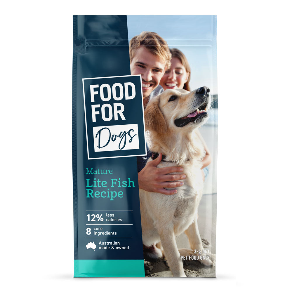 Food For Dogs Mature Adult Lite Fish Recipe Dry Dog Food