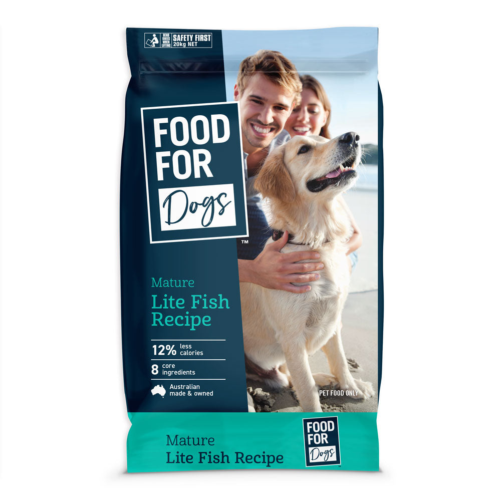 Food For Dogs Mature Adult Lite Fish Recipe Dry Dog Food