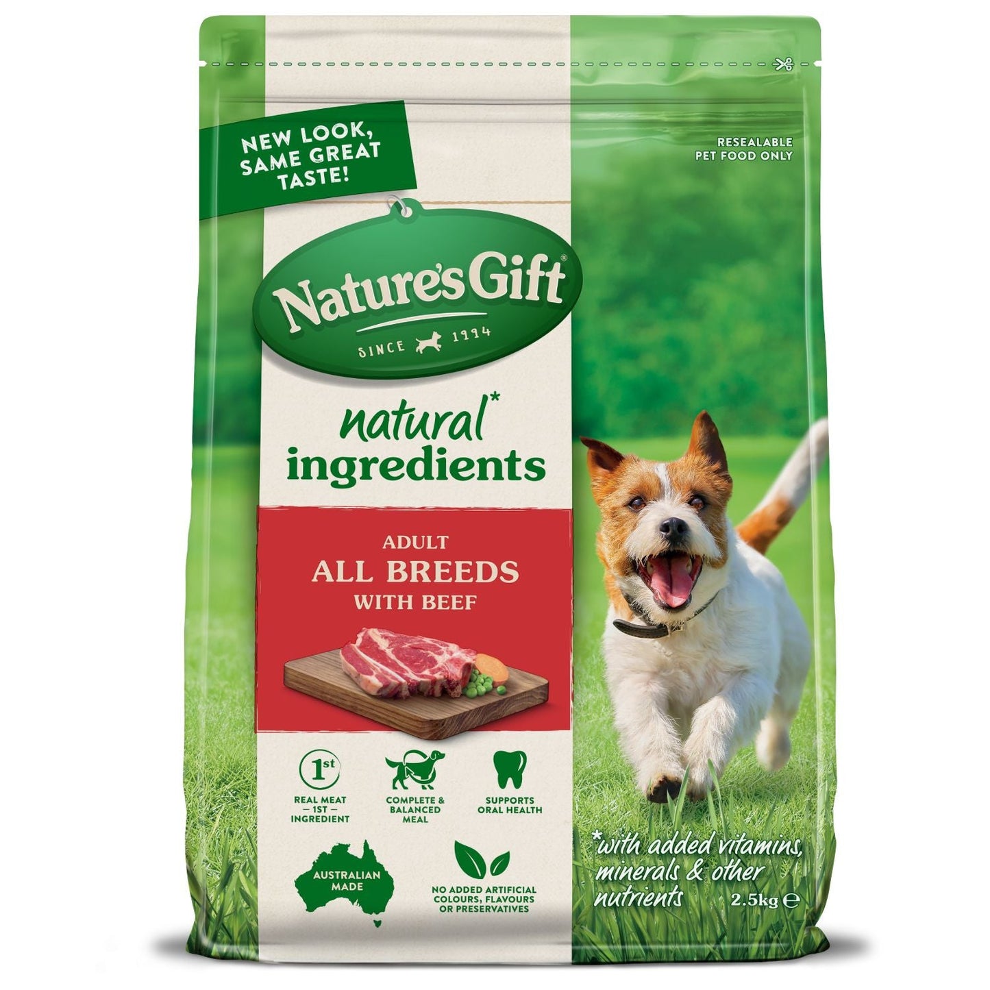 Nature's Gift Sustain Adult Beef Dry Dog Food