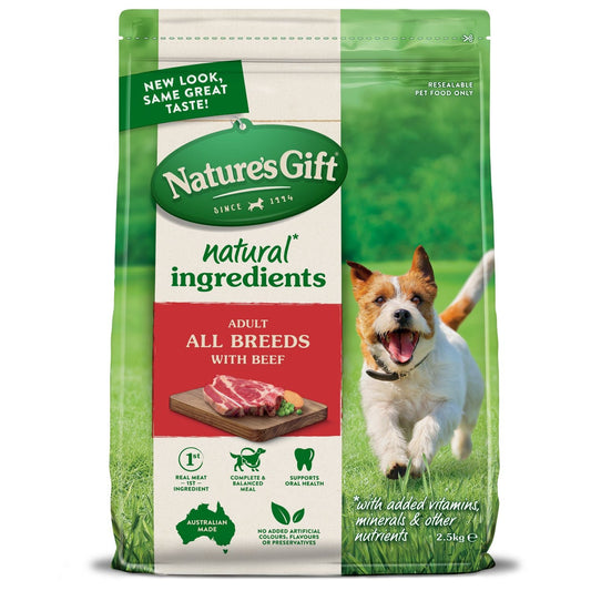 Nature's Gift Sustain Adult Beef Dry Dog Food