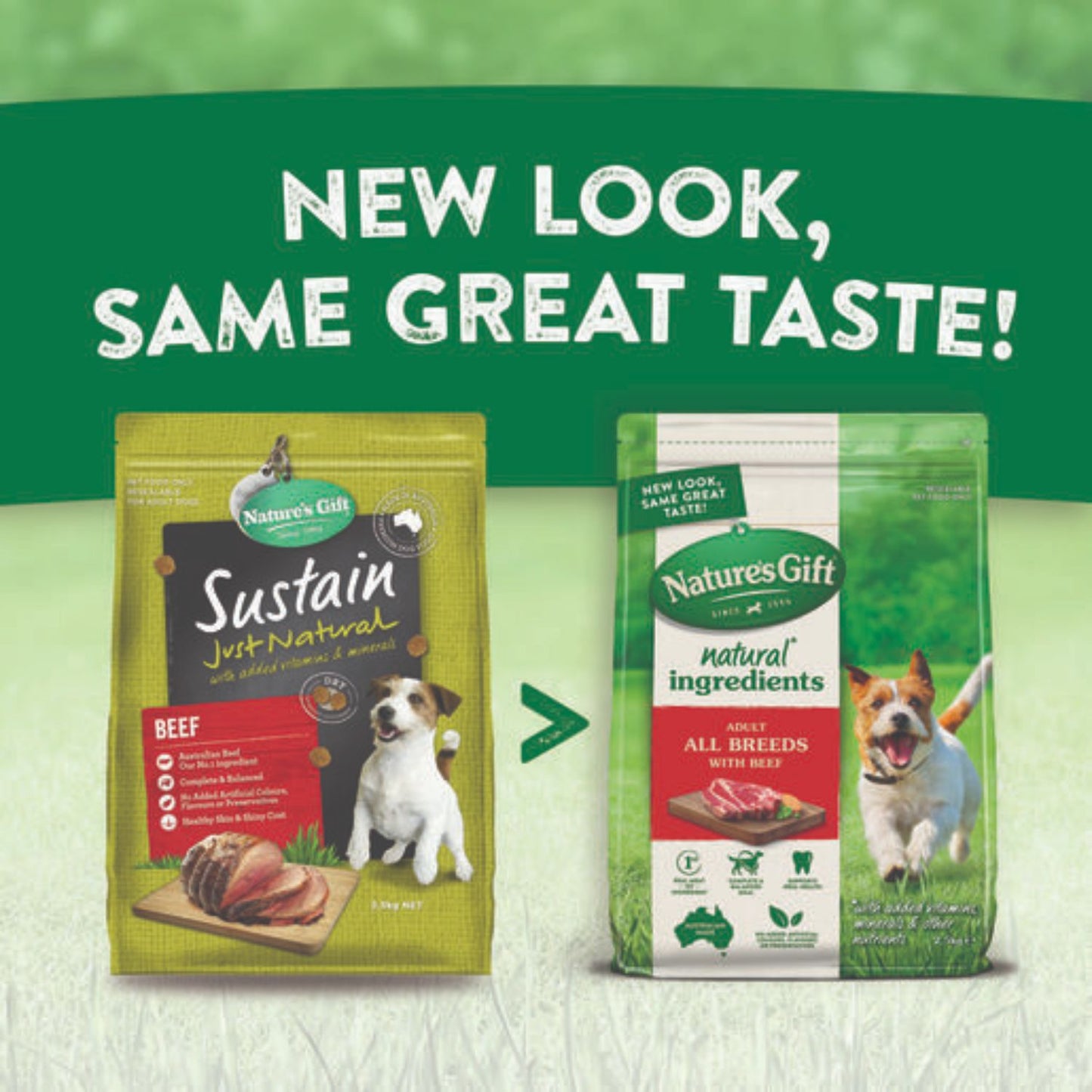 Nature's Gift Sustain Adult Beef Dry Dog Food