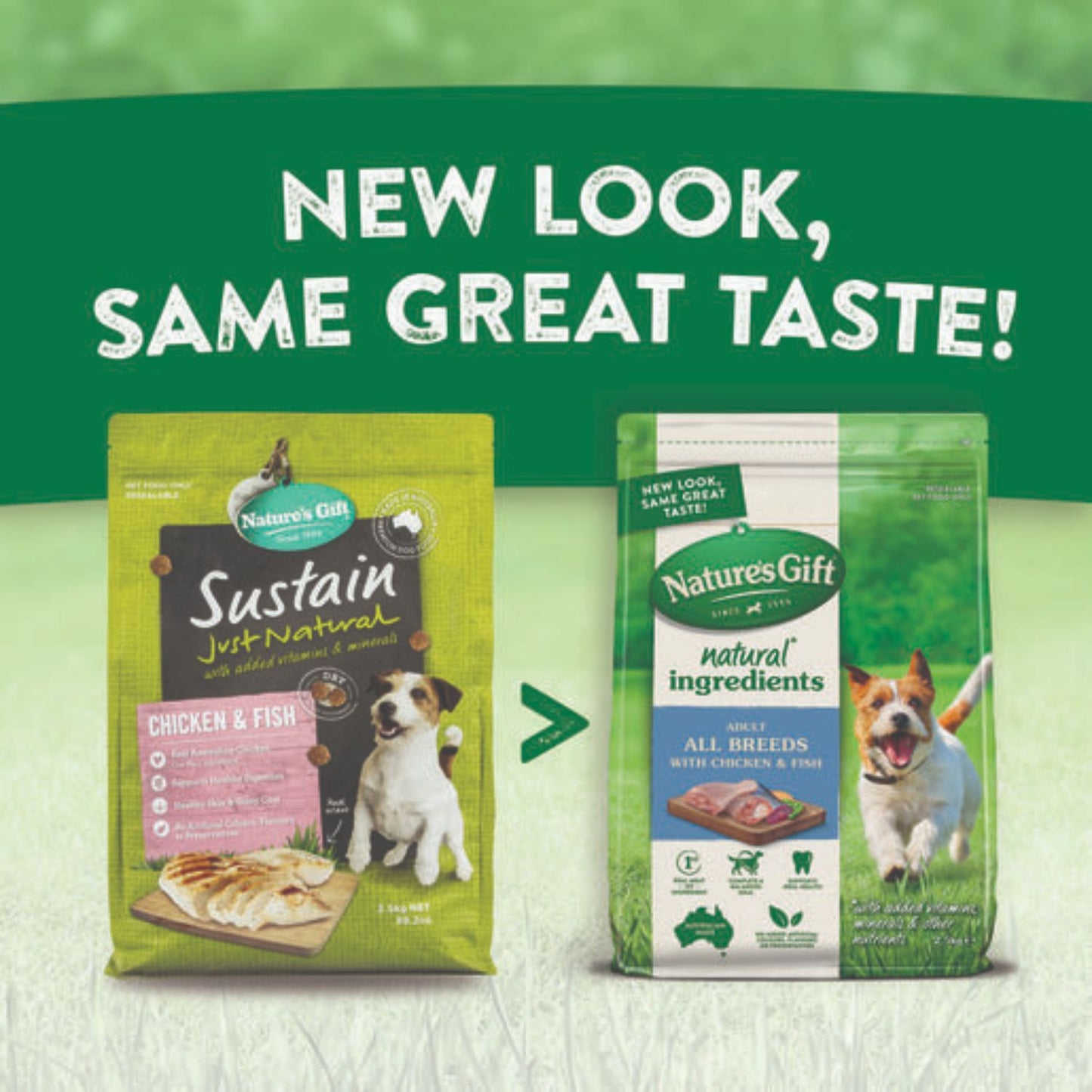 Nature's Gift Sustain Adult Chicken & Fish Dry Dog Food