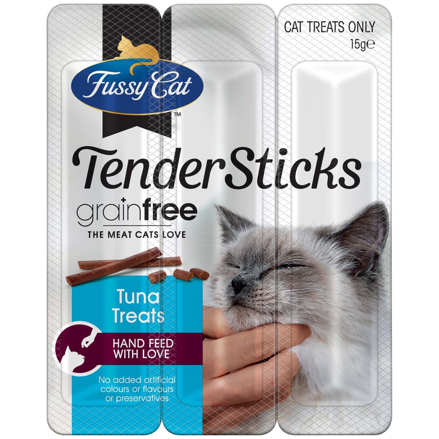 Fussy Cat Grain Free Tender Sticks Tuna Cat Treats