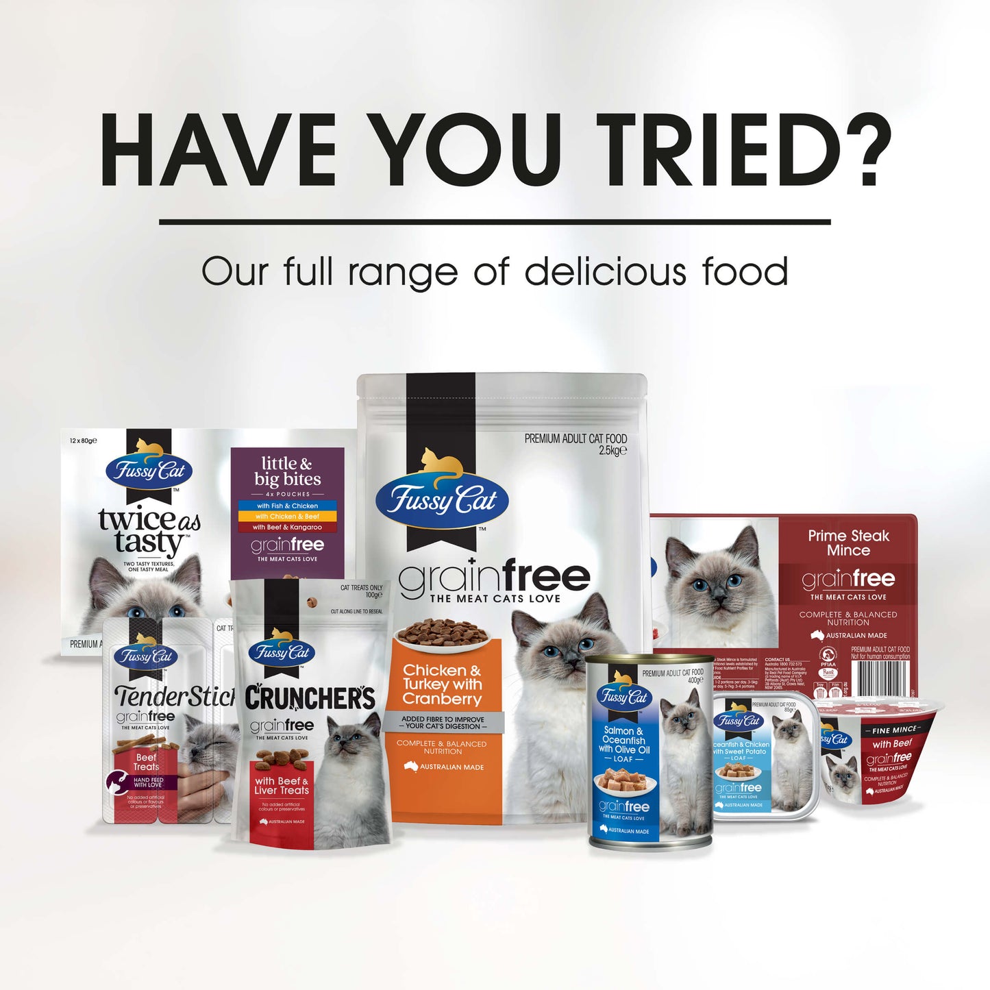 Fussy Cat Grain Free Tender Sticks Chicken Cat Treats