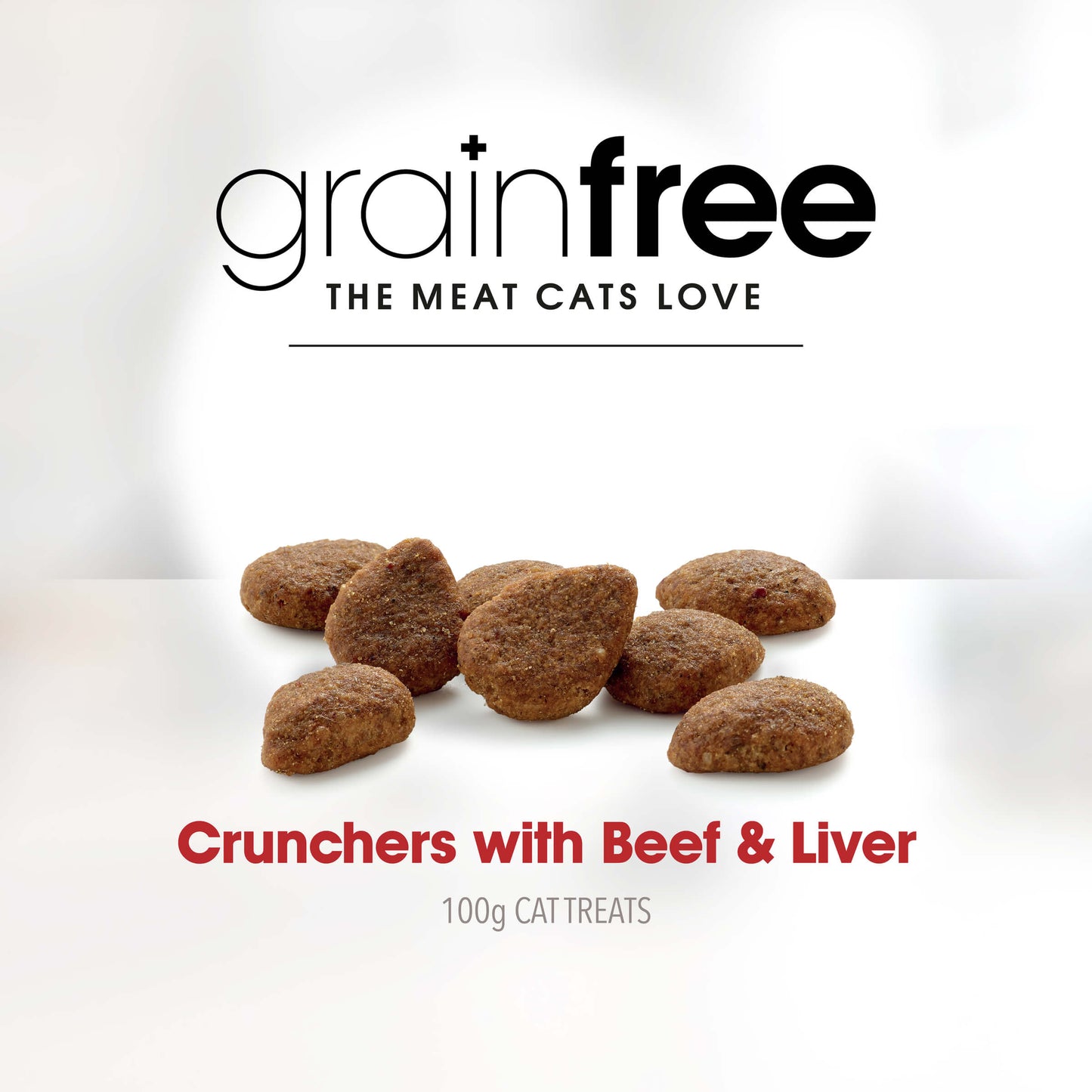 Fussy Cat Grain Free Crunchers Beef & Liver Cat Treat