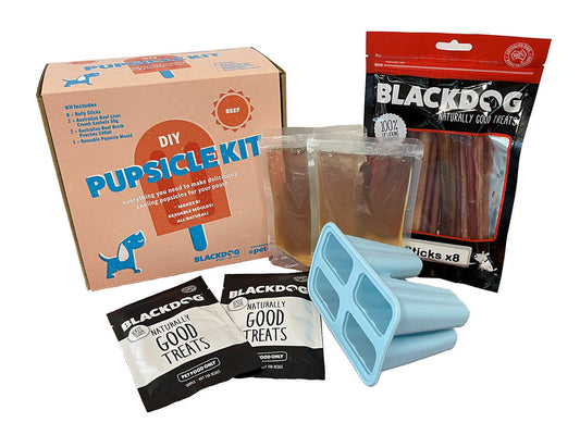 Blackdog Beef Pupsicle Dog Treat Pack