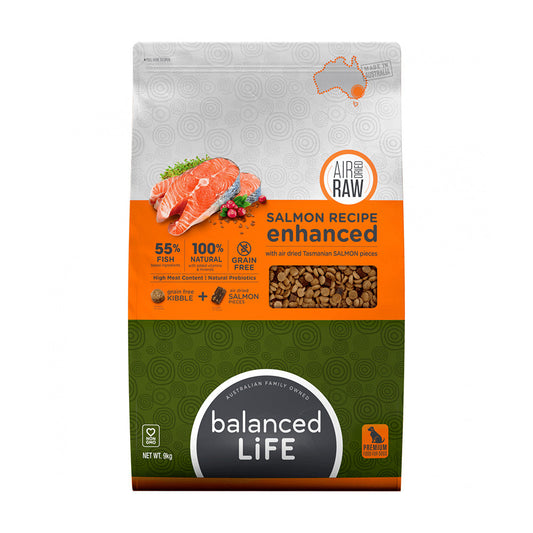 Balanced Life Dry Dog Food with Salmon Pieces